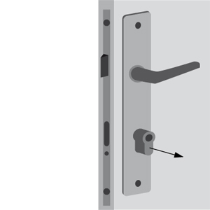 Changer votre cylindre de serrure en 2 étapes simples